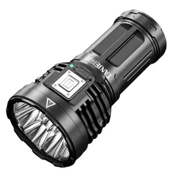 3 U 1 8LED Prijenosni Mini Svjetiljka Baklja 4 Načina Vanjski Vodootporan Punjiva Super Svijetle Snažan Bočno Svjetlo COB