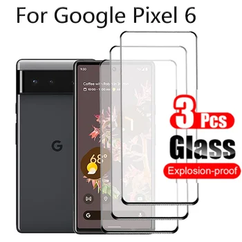 3 kom. Kaljeno staklo Za Google Pixel 6 Zaštitnik ekrana Google Pixel 6 Mica Skladište Pixel6 Staklena film Za Google Pixel6 Staklo