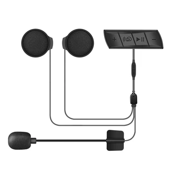 Bluetooth 5.0 Bežični Moto Kaciga Slušalice, FM Radio, Glazbeni Zvučnik Automatski