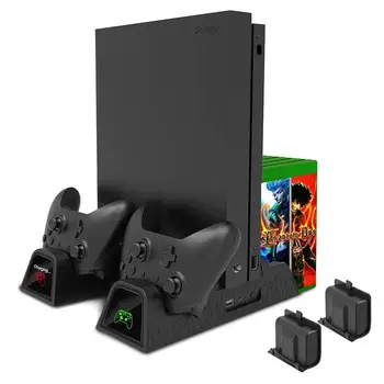 Osnovna Podrška za Upravljanje za Igraće Konzole Xbox X box One X S Vertikalni Stalak za Pribor, Hladnjak, Ventilator Gamepad Držač Modula