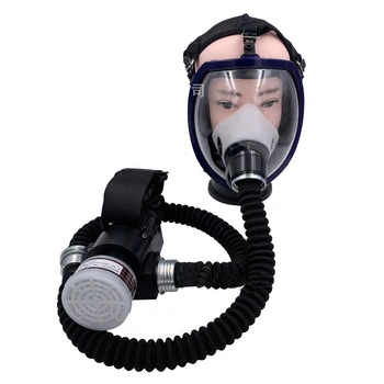 1 Komplet Alata za Sigurnost na Radnom Mjestu Zaštitna Maska Električni Sustav za Dovod Zraka sa Stalnim Strujanjem Zraka Полнолицевая Mask Respirator
