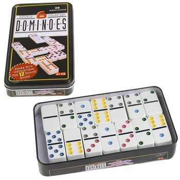 Kutija Domino Igračka Igre Skup 28 Dvostrukih 6 Prometnih Domine Za Djecu Djeca