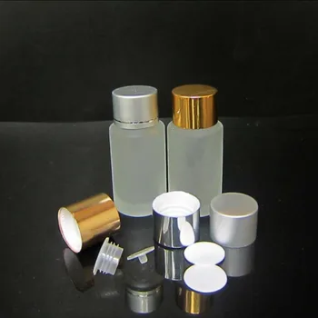 20 ml Mat/ prozirna staklena boca s vijčanim poklopac plastični čep, losion/ emulzija / osnova/ serum / эссенция /kozmetički paket za njegu kože