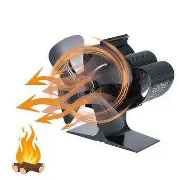 Ventilator za peći s toplinskom pogonom, 4-лопастный Kamin ventilator za drvo-gorenje štednjak, Ventilator za drvo-gorenje štednjak, Термоэлектрический ventilator s toplinskom pogon, EcoFan Za