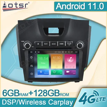 6 + 128 G Android 11,0 Za Chevrolet S10 2015 2016-2018 Auto Radio Multimedija GPS Navi video Player Carplay DVD Multimedijski uređaj DPS 2Din