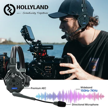 Hollyland Solidcom C1 Bežični Sustav Interne Komunikacije Za Komercijalne TELEVIZIJE Proizvodnja Filmova Neradnik Video 1000ft Timski Komunikacijska Slušalice