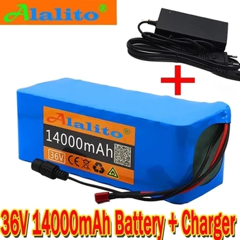 36 U baterija 10S4P 14 H baterija 500 W high power baterija 42 U je 14.000 mah Ebike električni bicikl BMS + 42 U punjač