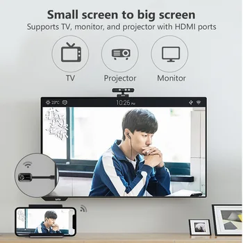Mirascreen G9 Plus 2,4 G / 5G 4K Miracast Wifi za DLNA Svirati HD TV Stick Wifi Prikaz Prijemnik Ključ za IOS, Android, windows