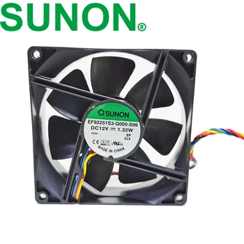 Novi Sunon EF92251S3-Q000-S99 92 mm 9225 12 1,32 W tihi ventilator računalni korpus PWM ventilator za kontrolu temperature