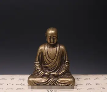 Kolekcija ručno латунная Sjedeći stav kip Buddhe Bodhisattva Ukras