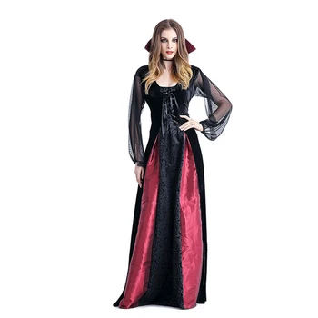 Najprodavaniji Gotička Vampir Vještica Cosplay Halloween Haljina
