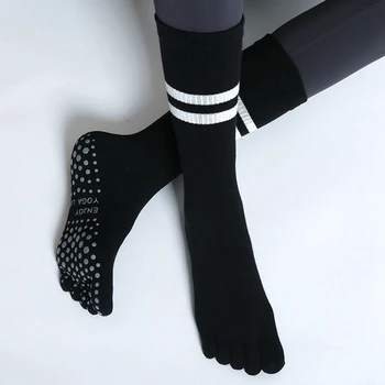 Čarape sa pet vrhom omogućuju da se vaše noge slobodno kretati Udoban носочки kreću više stabilna i sigurno Čarape za joge