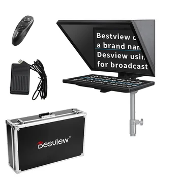 Profesionalni sustav za телесуфлера Desview T22 za video i audio tv prijenosa s 21,5-inčni monitor, Full HD za intervju