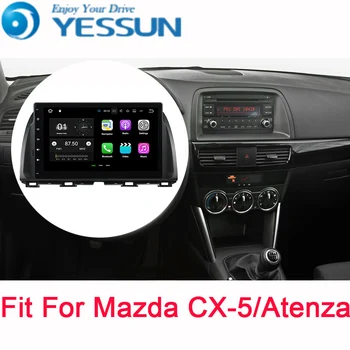 YESSUN Za Mazda CX-5/Atenza 2016 ~ 2017 Android Auto navigacija GPS HD Zaslon Osjetljiv na dodir Stereo Audio Video Media player Bez CD-DVD