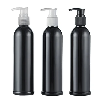20шт 250 ml Crna Prazan Putni plastična pumpa Boce Za Losion Kontejneri Za Kozmetičke Ambalaže, Šampon Boca S Dozatorom