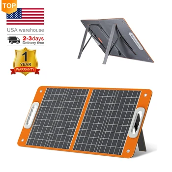 Besplatna Dostava SAD Lokalnom Skladištu 60 W W Solarne Energije 18 Na Preklop Tkanine Sklopivi Solarni Paneli za Kampiranje na Otvorenom