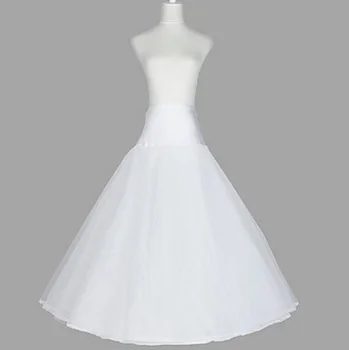 Haljina je trapeznog oblika, 3-x ярусное haljina-kombinacija dužine do poda/ Vjenčanje donje suknje