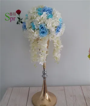 SPR Besplatna dostava vjenčanica je centralna dekoracija stola cvijeće Ruža Питайя Cesta olovni cvijet (samo cvjetovi) 4 kom./lot