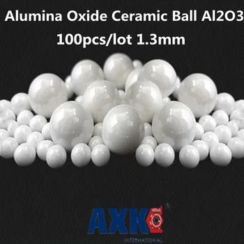 2021 Rushed Rolamentos Aksijalni Ležaj 100 kom./lot 1,3 mm oksid aluminij-Oksid Al2o3 Keramike Ball Za Ležaj /pumpe /linearni klizni /ventila G5