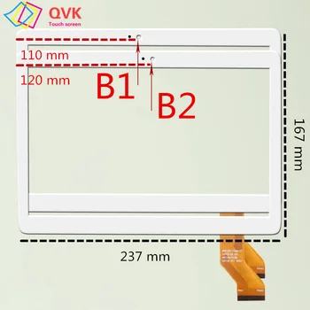 10,1 inča Kapacitivni zaslon osjetljiv na dodir ploča za popravak zamjena rezervnih dijelova za BMXC YS900 YS 900 zaslon osjetljiv na dodir
