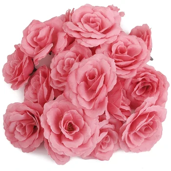 20шт Umjetne Ruže Cvijet Glave Umutiti DIY Svadbena Dekoracija Promjer 65 mm