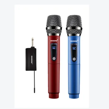 6,35 mm, Bežični Mikrofon, Megafon Ručni Mikrofon sa Prijemnikom za Karaoke Govora, Zvučnik 160 metara Raspon Glas Pojačalo