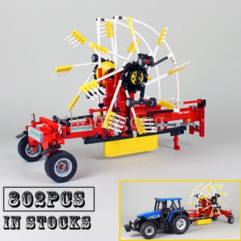 NOVA razmjera model farme 1:17 Pottinger TOP 762C жатка traktor je gradbeni blok daljinski sklapanje igračaka model poklon dječaku na rođendan