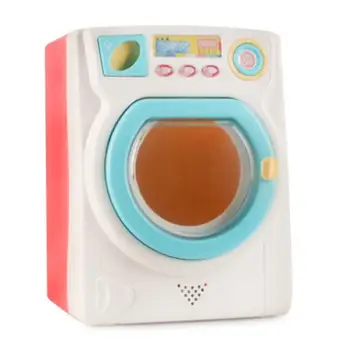 Stroj za pranje rublja Igračka Zabavna Uloga igranje Igra Svjetlosni Efekt Mini Modeliranje Namještaja Kuhinja Dječji Igre Kuća Igračka za Косплея