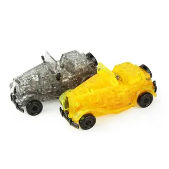 3D Starinski Automobil Kristalno Zagonetke DIY Model Skupštine Edukativne Dječje Igračke