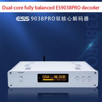 Audio DAC Dekoder DC300 Borac Dual-core Potpuno Uravnotežen ES9038PRO Dekoder DAC i Pojačalo Za Slušalice Bluetooth 5,0 Digitalni