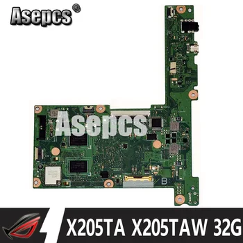 Asepcs X205TA Matična ploča Za laptop Asus X205TA X205TAW X205T X205 test izvorna matična ploča X205TA X205TAW 32G