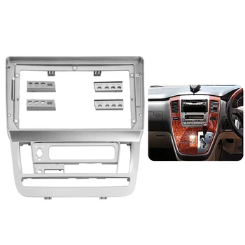 Auto Radio Ploča Za Toyota Alphard 2003-2008 Auto Stereo Panel Kontrolna Ploča CD Završiti Montažna Okvir Kit Središnji Držač za Upravljanje
