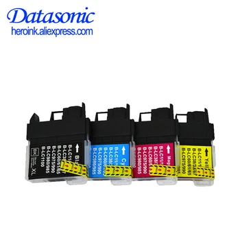 Kompatibilan s Datasonic ink cartridge za brother DCP - J140W/145C/ 165C/185C/195C/197C za LC38/ LC11 / LC61/ LC63 / LC65/ LC67 / LC980/ LC110