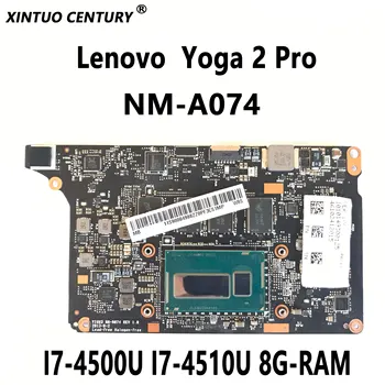 5B20G38213 90004988 Za Lenovo Yoga 2 Pro Matična ploča laptopa VIUU3 NM-A074 s I7-4500U I7-4510U 8G-RAM DDR3 100% Testiran