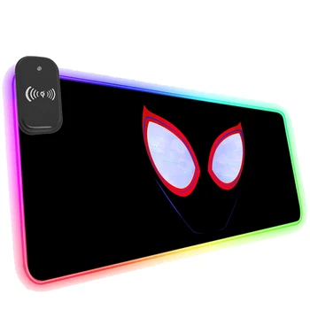 Tepih Bežičnog Punjenja RGB podloga Za Miša LED Igre Spider Pribor Za PC Računalo Urede podloga Za Laptop Cool Igre Tepisi Xxl podloga Za Miša