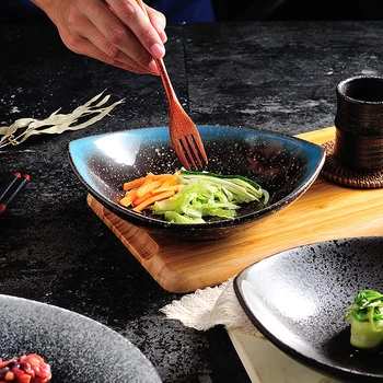 Kreativni japanski posuđe za jelo voće салатник genetika individualnost stakleno keramička zdjela za lubenice klasicni неглубокая zdjela