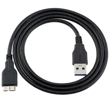 Kabel USB 3.0 Micro B 5 Gbit/s i USB Type A Micro-B Kabel za prijenos podataka za Samsung S5 Napomena 3 HDD Vanjski Tvrdi Disk Kabel