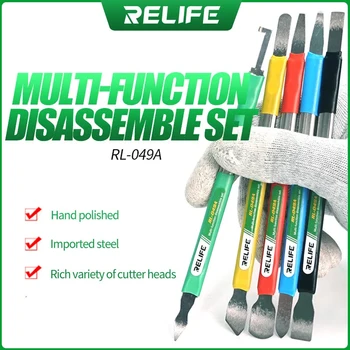 RELIFE RL-049A Dvoglavim višenamjenski nož za sjeckanje za iphone i Android Skinite stakleni poklopac Nož za struganjem kositra