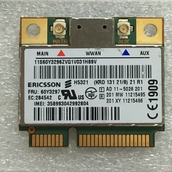 Karta Ericsson H5321 Half-MINI PCI-E WWAN za Lenovo Thinkpad X230 T430 T430I serije W530, FRU 60Y3297 04W3786